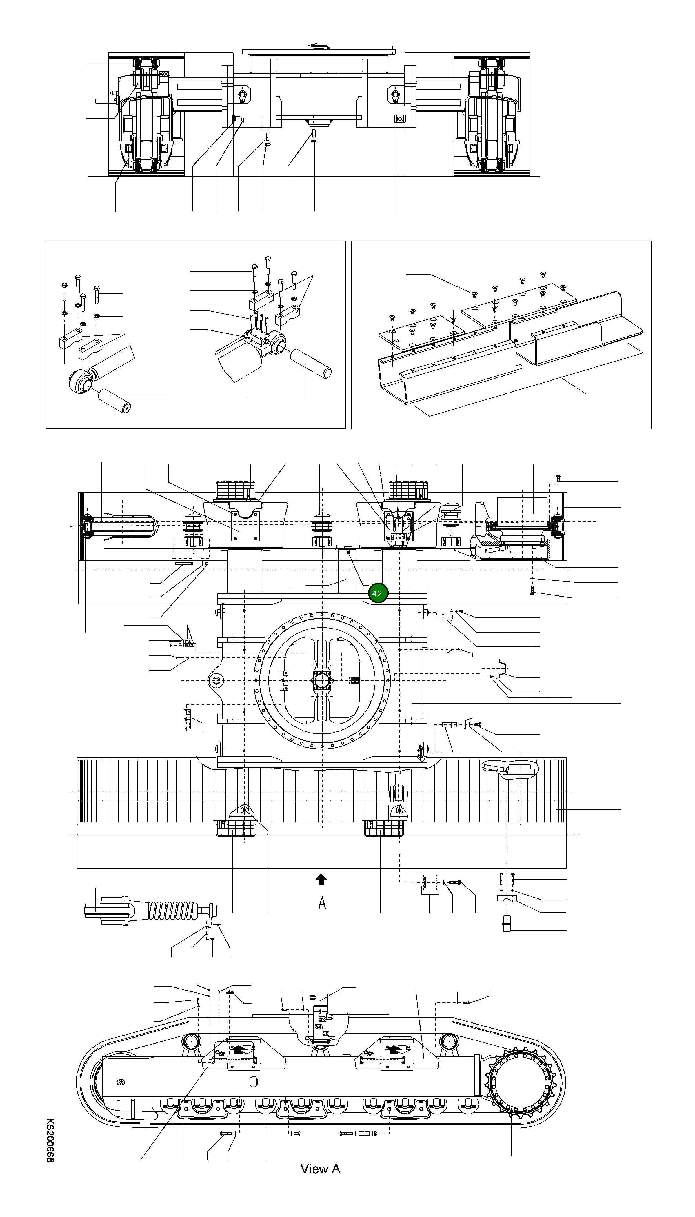 Болт 207-30-KC720 Komatsu