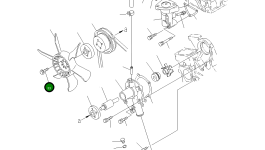 Болт KT01754-50620 Komatsu