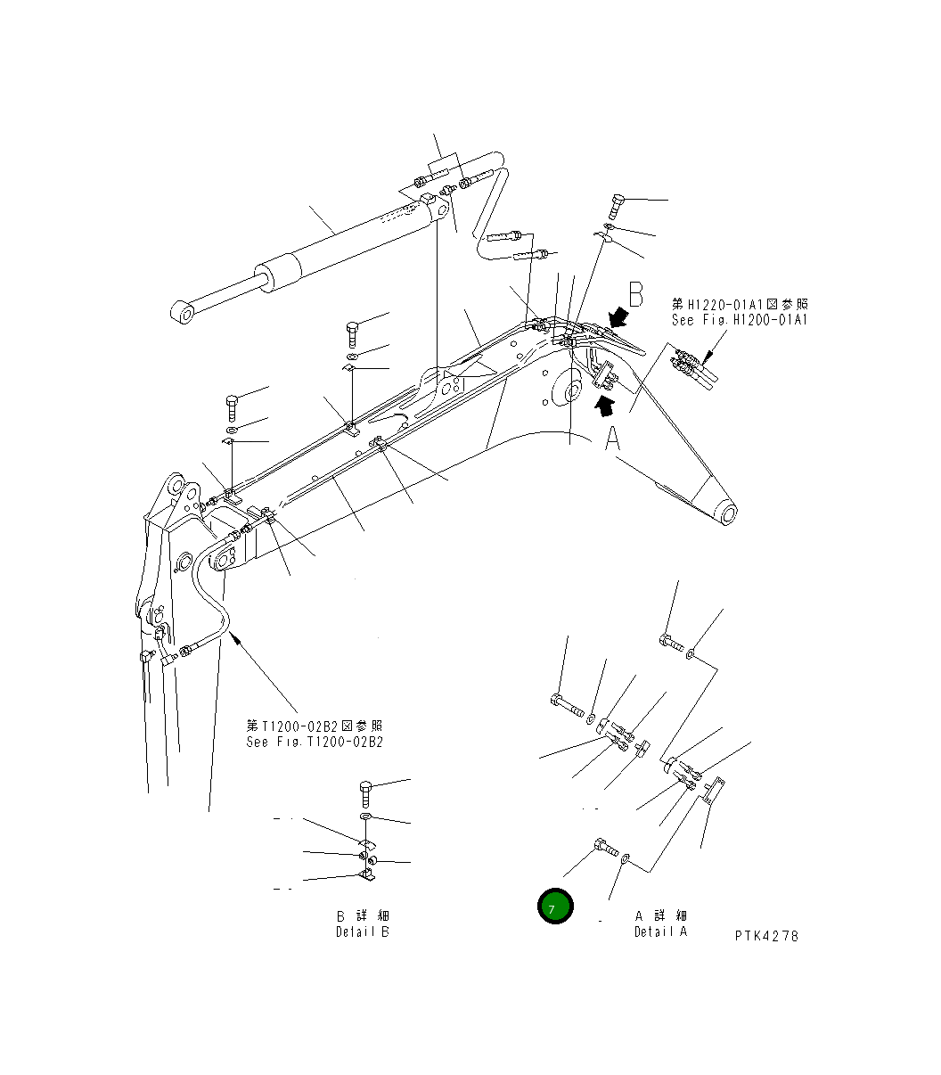 Болт 01010-81030 Komatsu