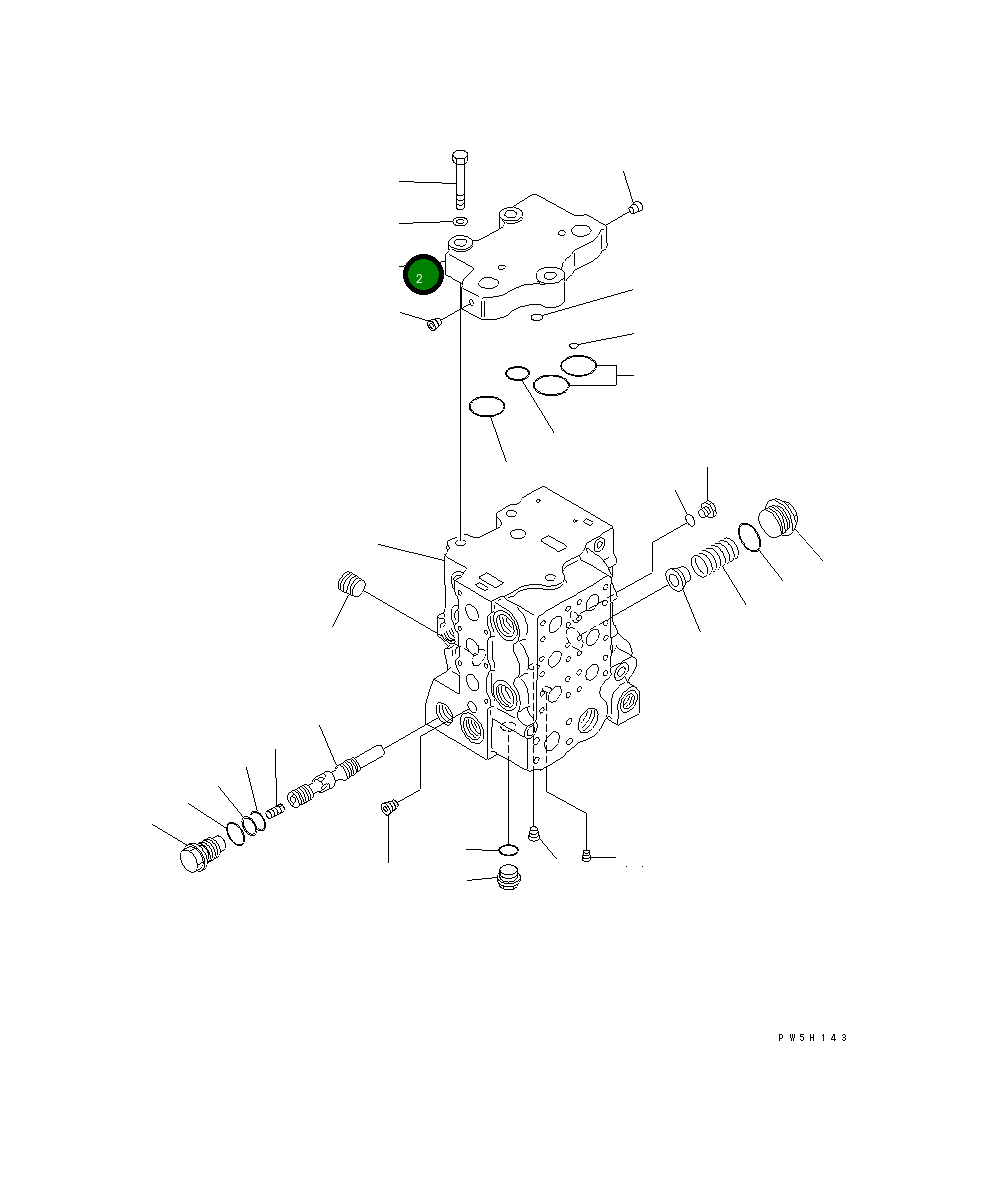 Крышка 723-63-31260 Komatsu