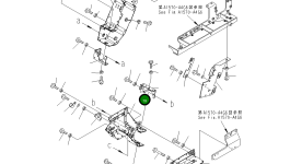 Крышка 6261-11-2860 Komatsu
