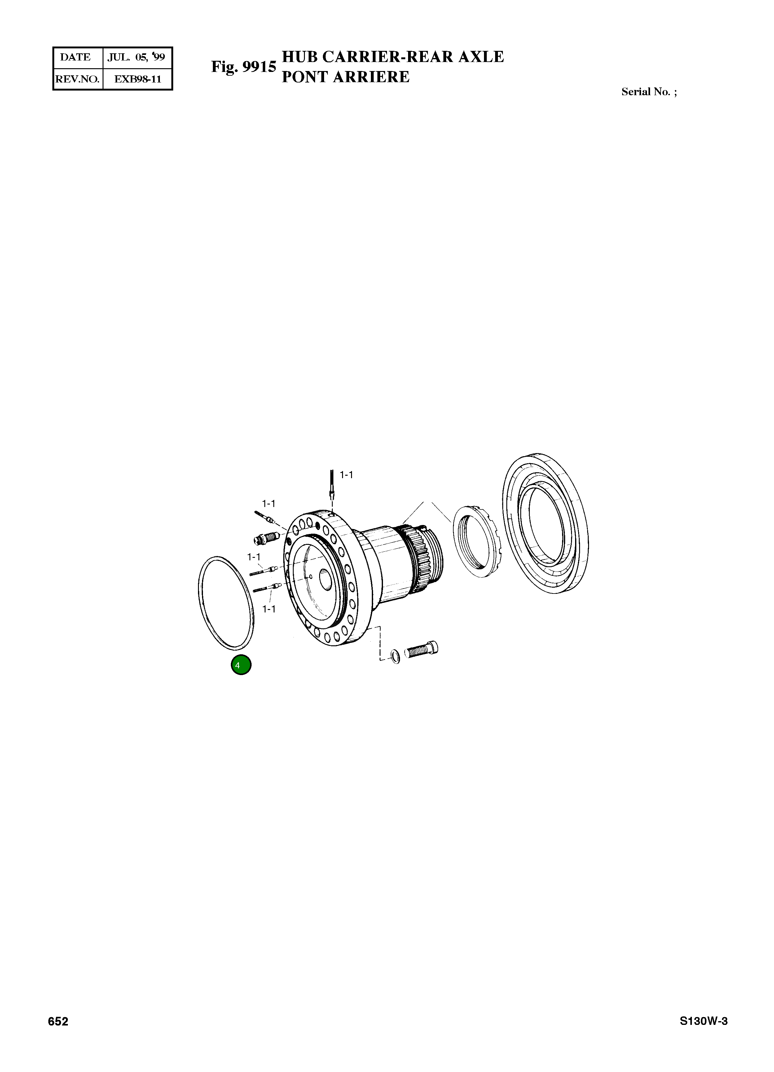 Кольцо уплотнительное (O-Ring) 0634 306 309 Komatsu