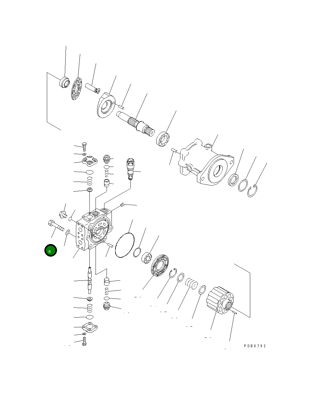 Болт 01010-51695 Komatsu