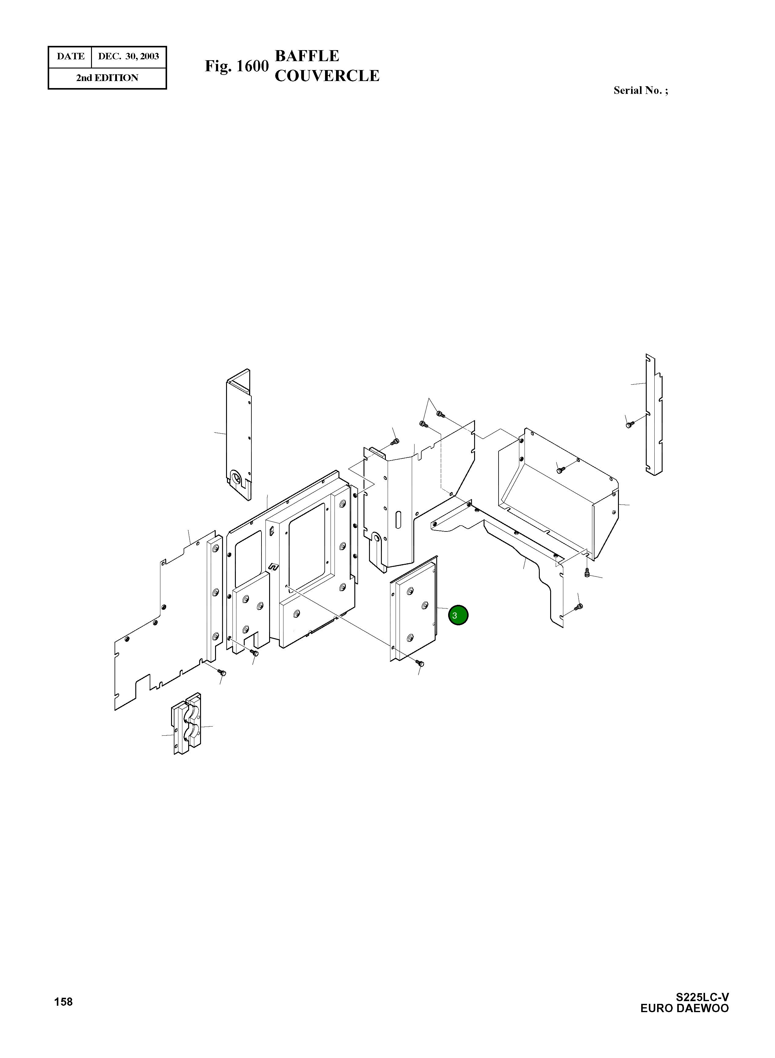Крышка 621-02019 Komatsu