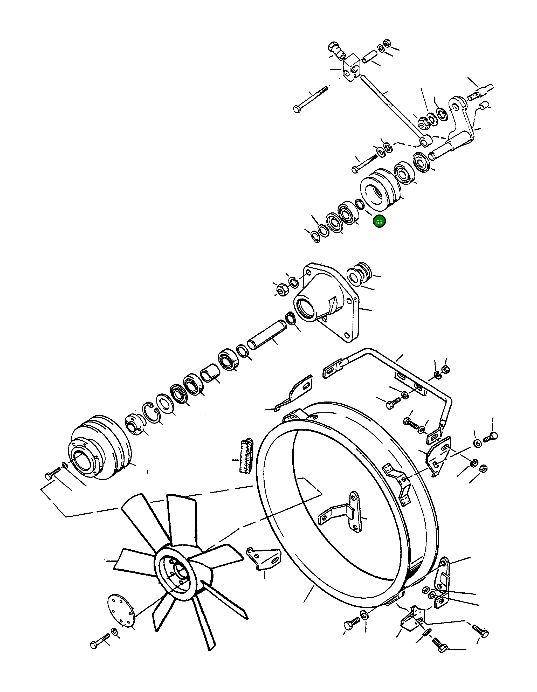 Кольцо 2992167M1  Komatsu