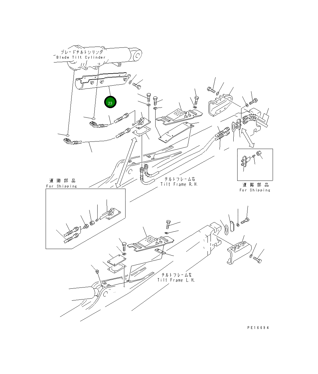 Крышка 195-71-62130 Komatsu