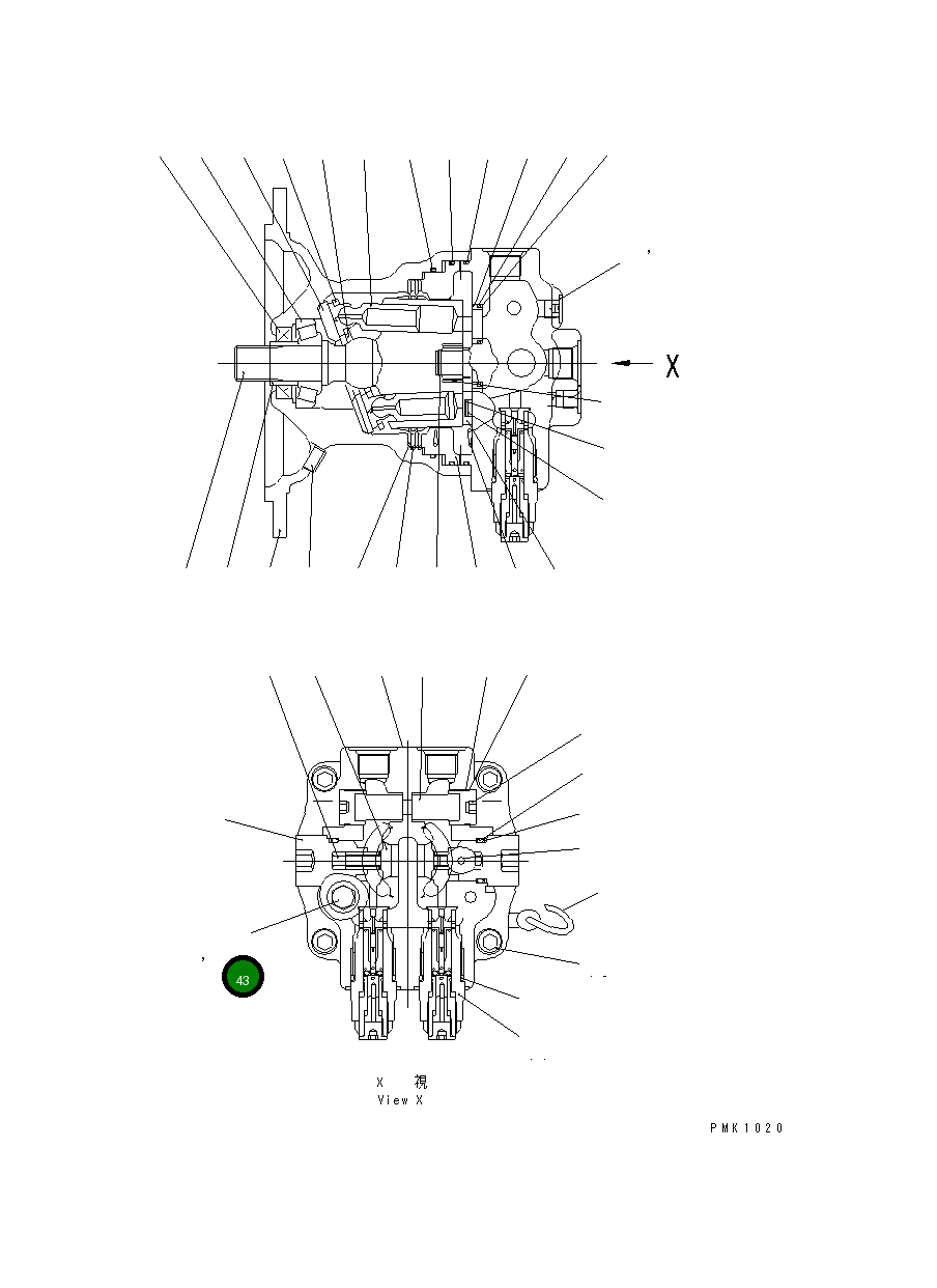 Кольцо уплотнительное (O-Ring) TM0205-901 Komatsu