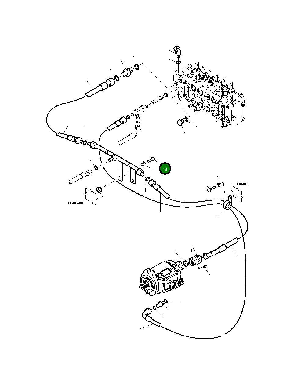 Болт 801015206 Komatsu