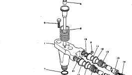 Кольцо уплотнительное (O-Ring) 6610-11-3220 Komatsu
