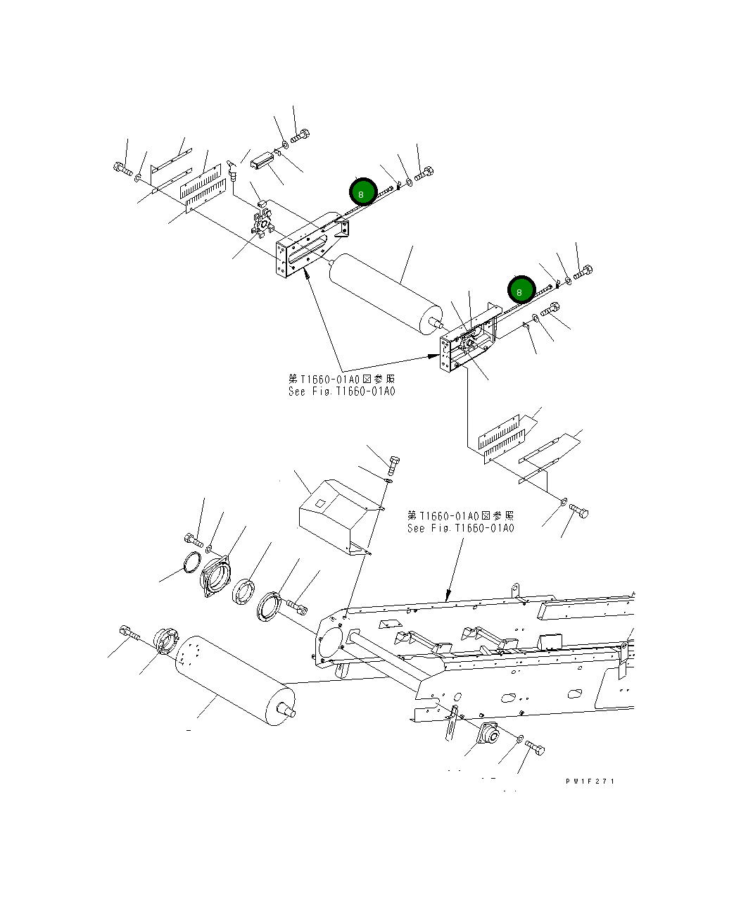 Болт 8296-75-3720  Komatsu
