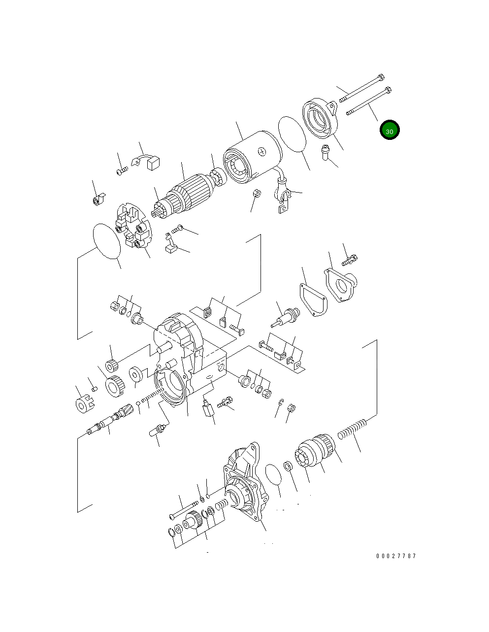 Болт ND949042-3680 Komatsu