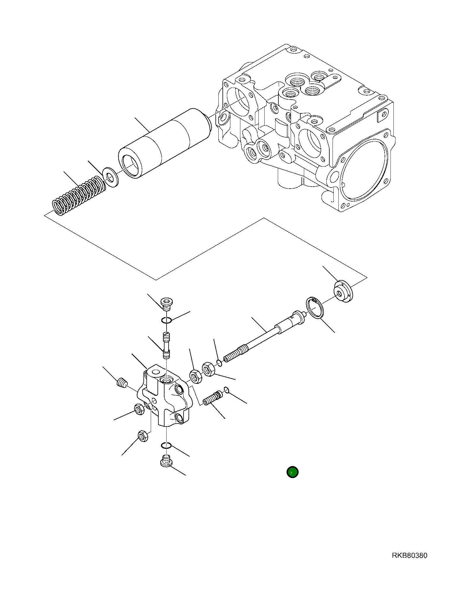 Кольцо уплотнительное (O-Ring) 07000-11008 Komatsu