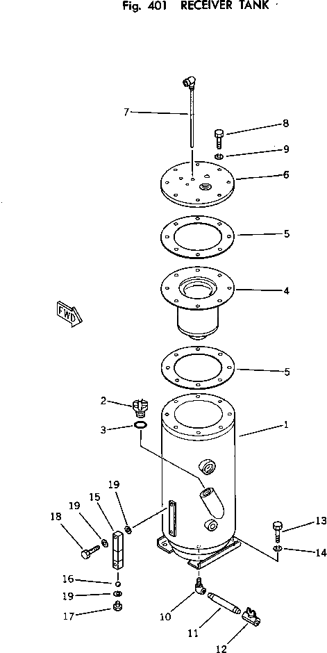 Болт M710170739711  Komatsu