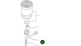 Кольцо уплотнительное (O-Ring) YM129901-55840 Komatsu