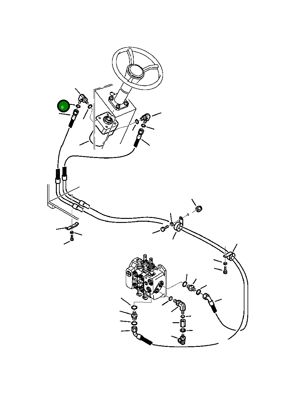 Кольцо уплотнительное (O-Ring) 885051012 Komatsu