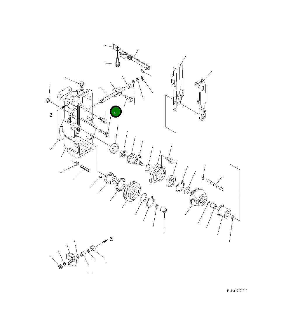 Болт DK154013-3200 Komatsu