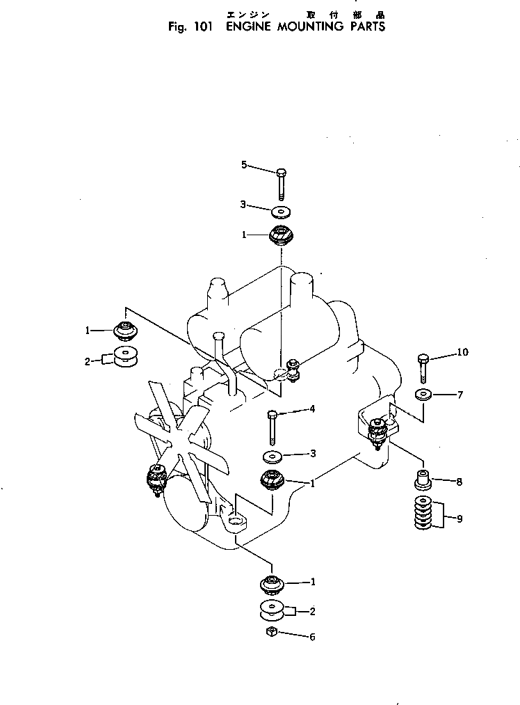 Болт 01019-11820 Komatsu