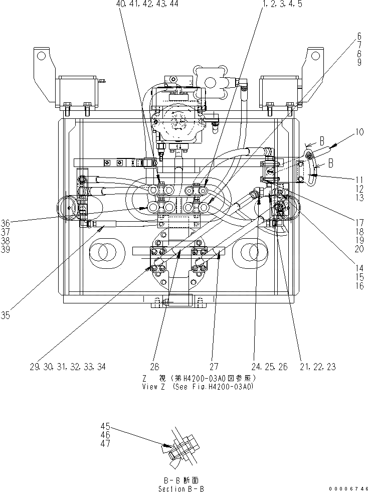 Болт 01252-71435  Komatsu