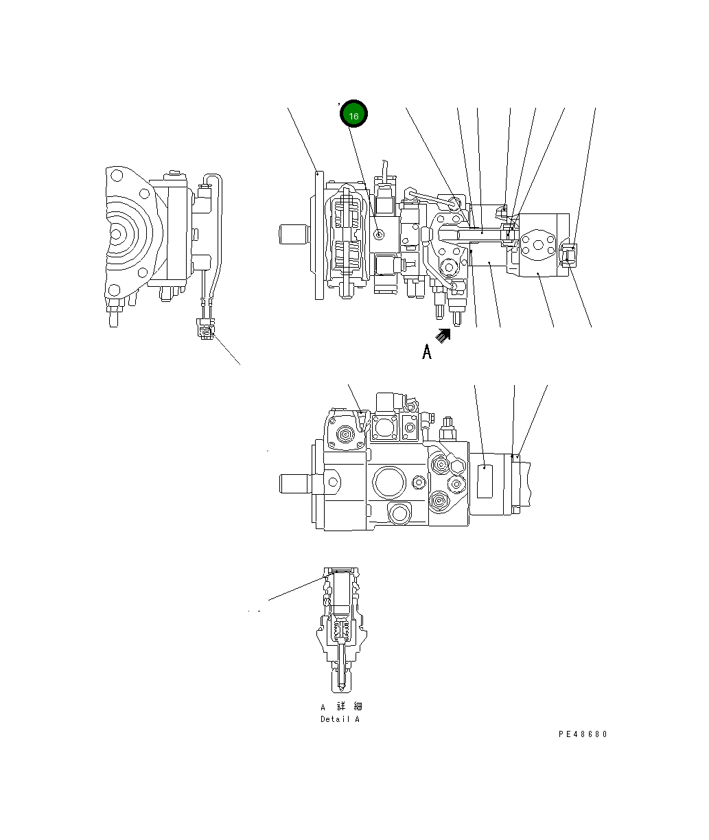 Кольцо UC1100197935 Komatsu