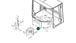 Крышка 418-923-3520 Komatsu