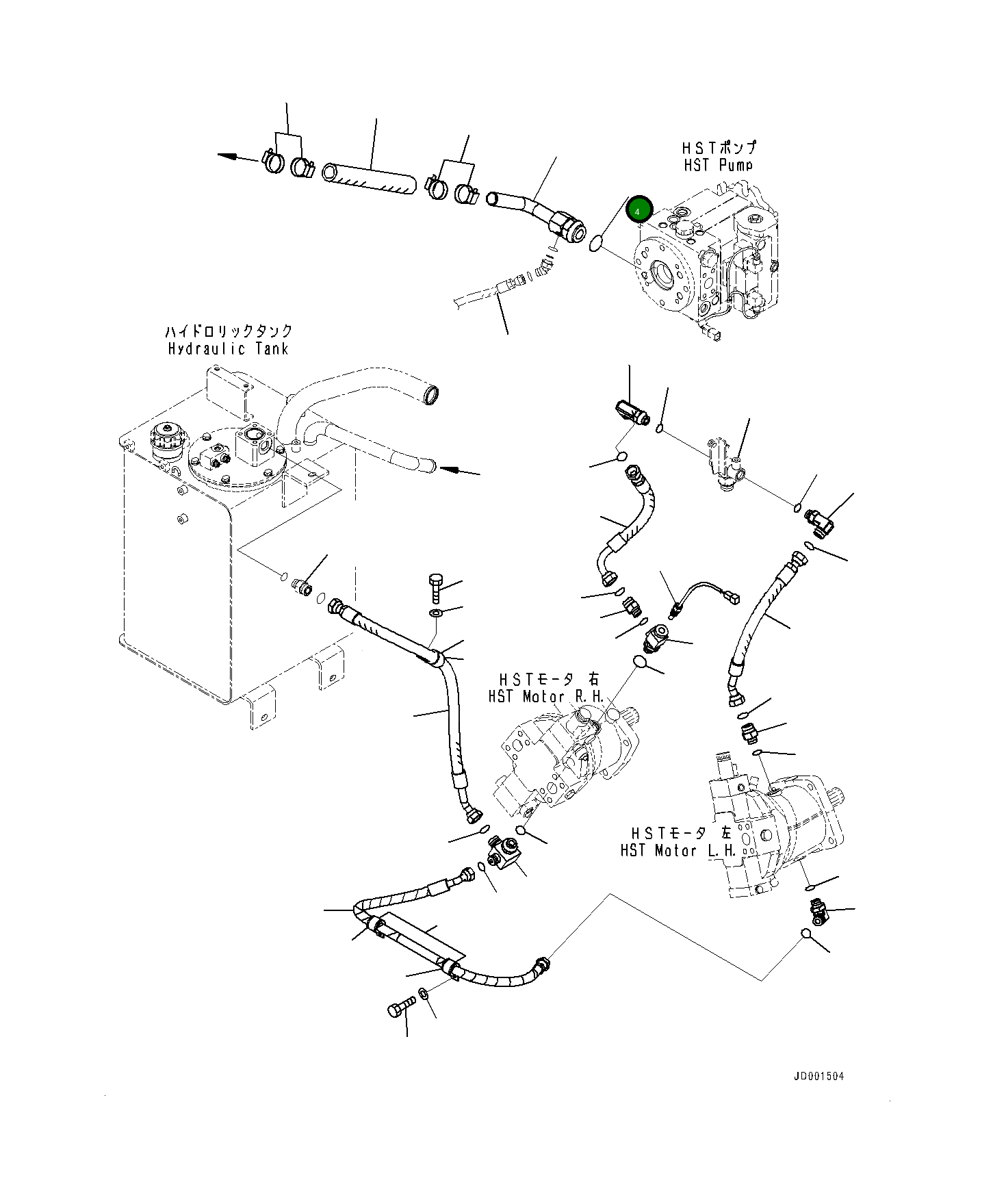 Кольцо уплотнительное (O-Ring) 07000-13044 Komatsu