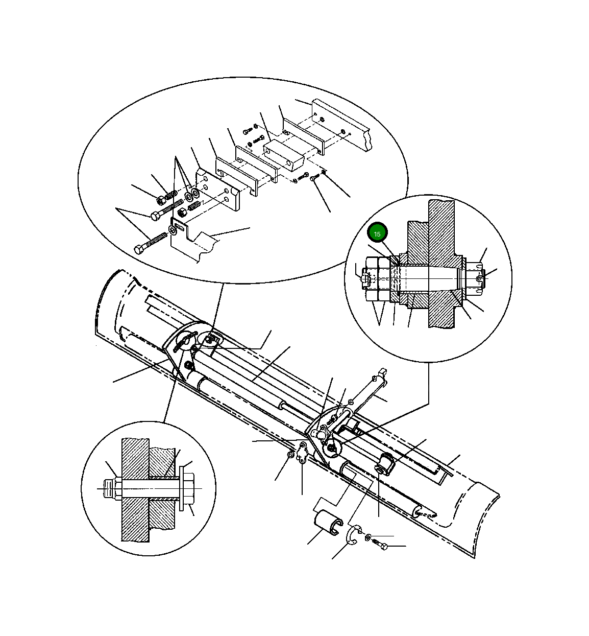 Кольцо уплотнительное (O-Ring) 384 251 R1 Komatsu