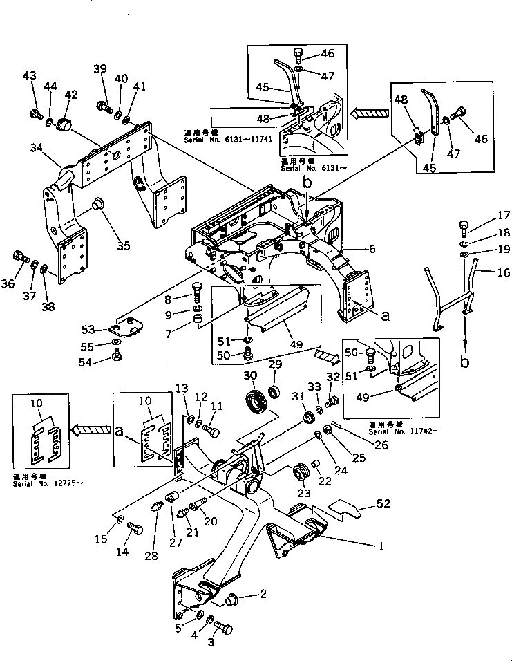 Болт 01019-23020  Komatsu