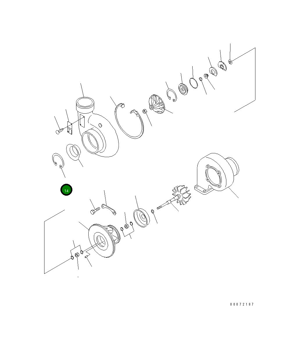 Кольцо 6743-82-8140 Komatsu