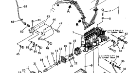 Крышка 6151-71-3831  Komatsu