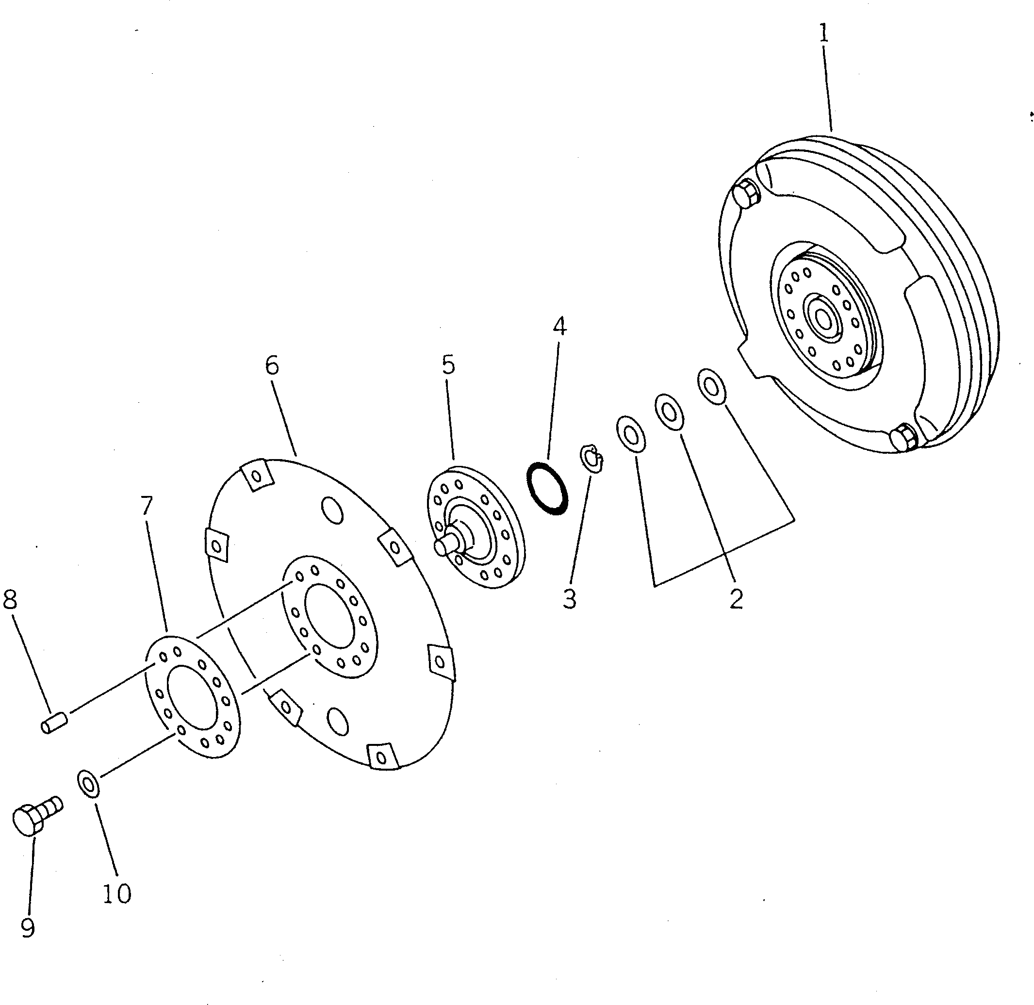 Болт DC8052092000  Komatsu