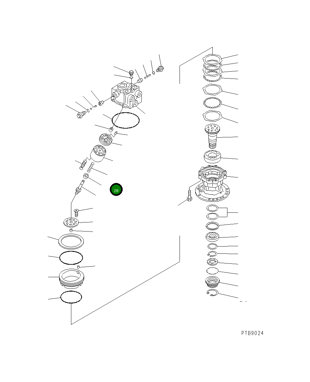 Кольцо 706-73-41130 Komatsu