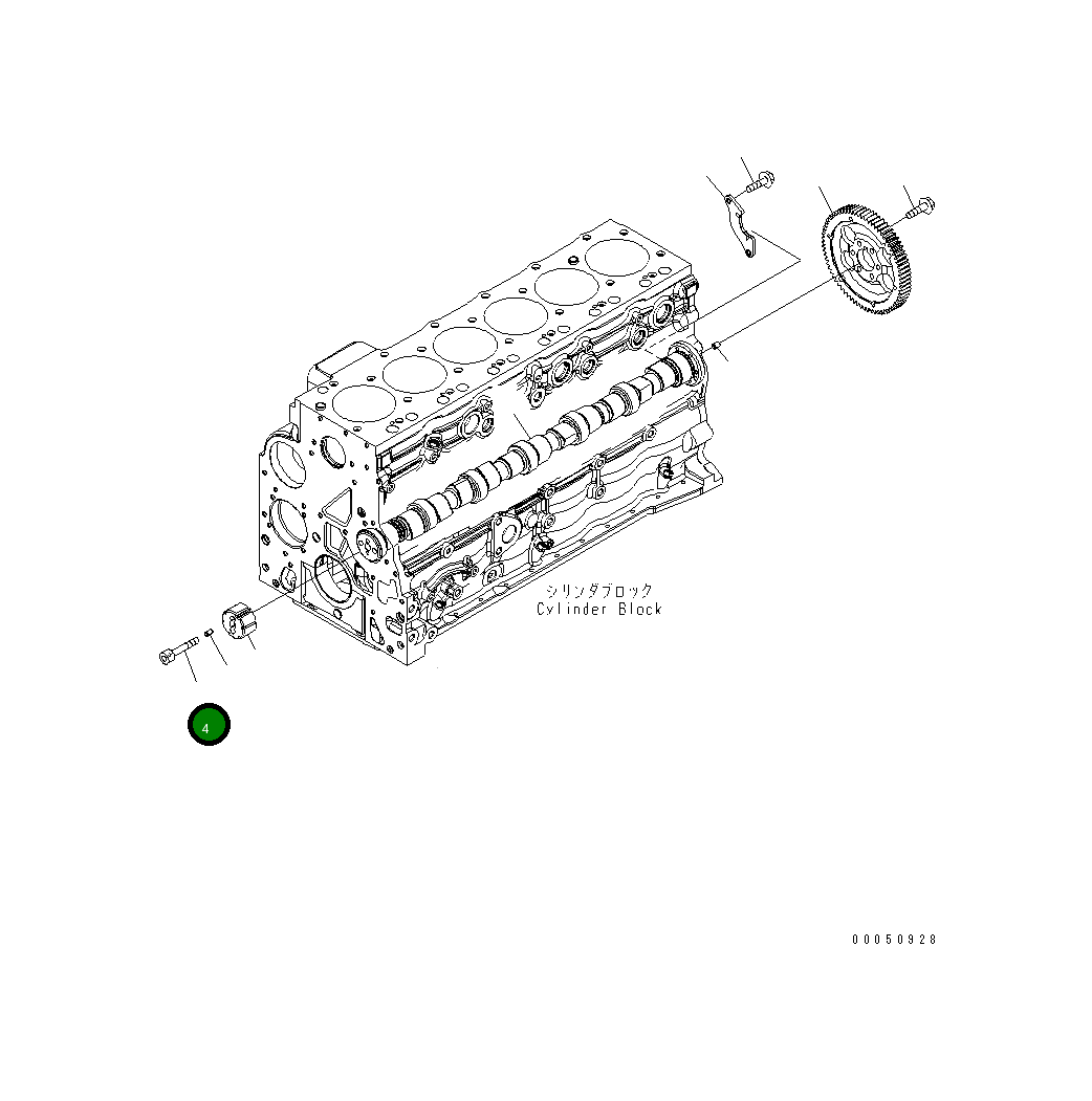Болт 6754-41-1130 Komatsu