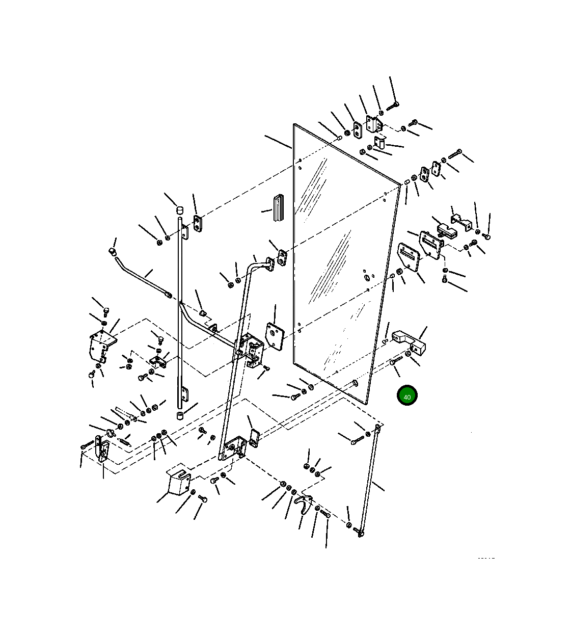 Болт 180 042 Komatsu