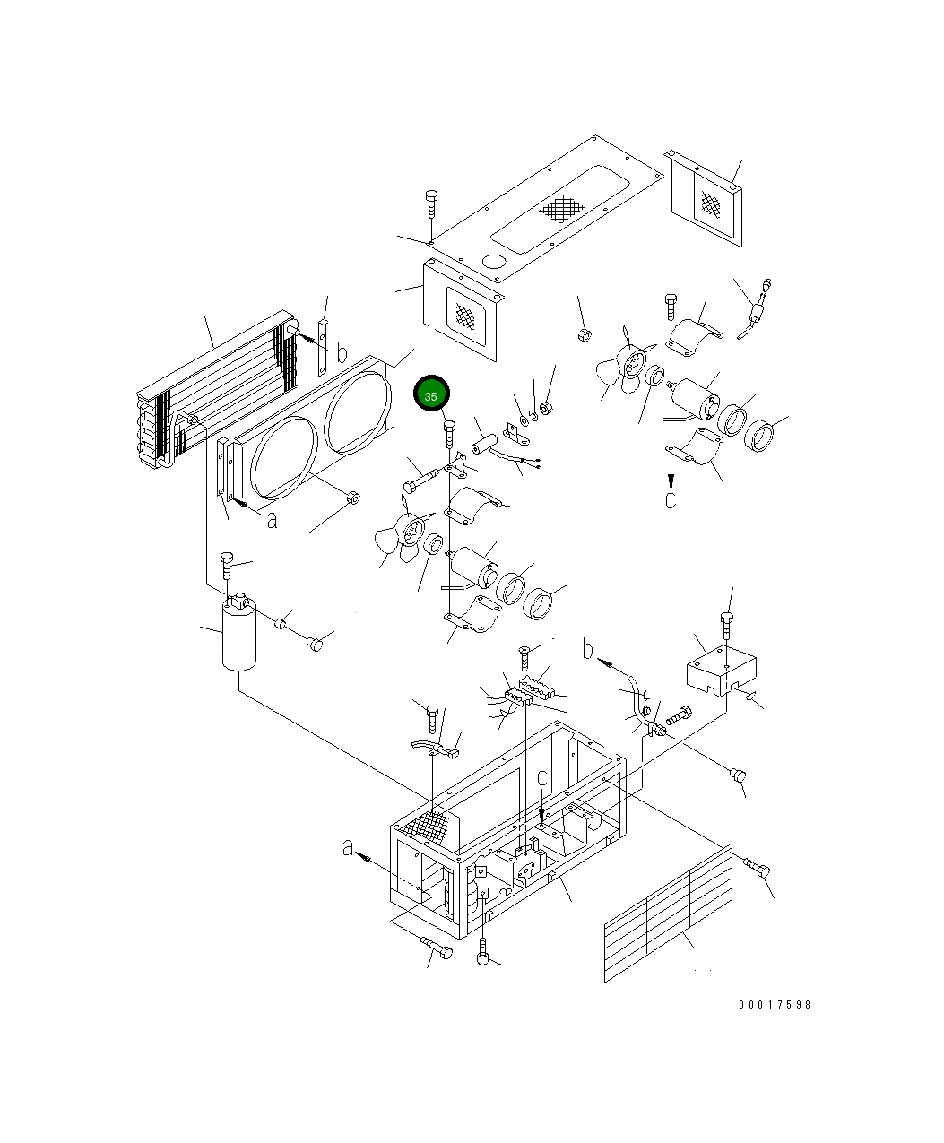 Болт ND91478-08201 Komatsu