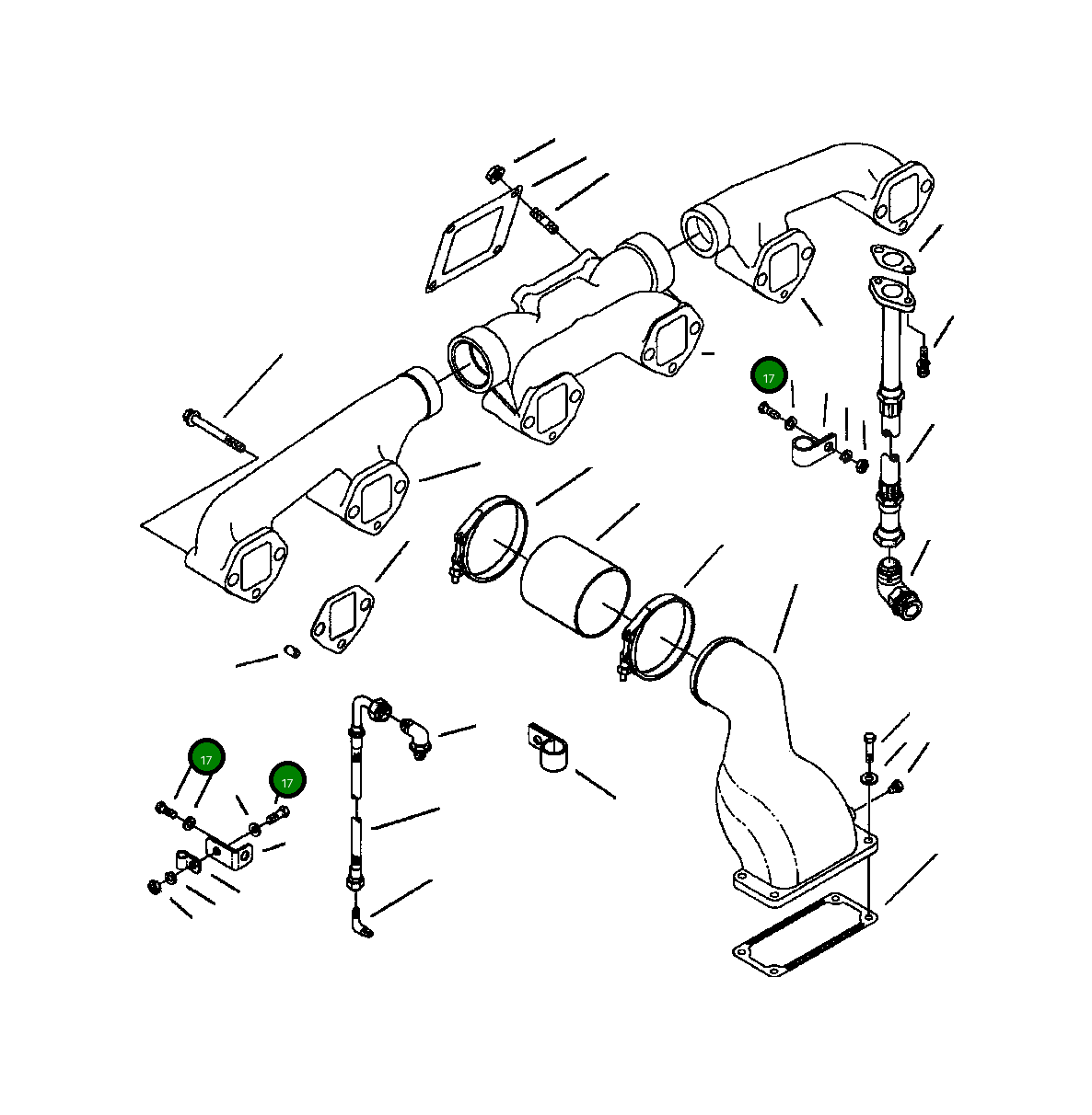 Болт 1238 012 H1 Komatsu