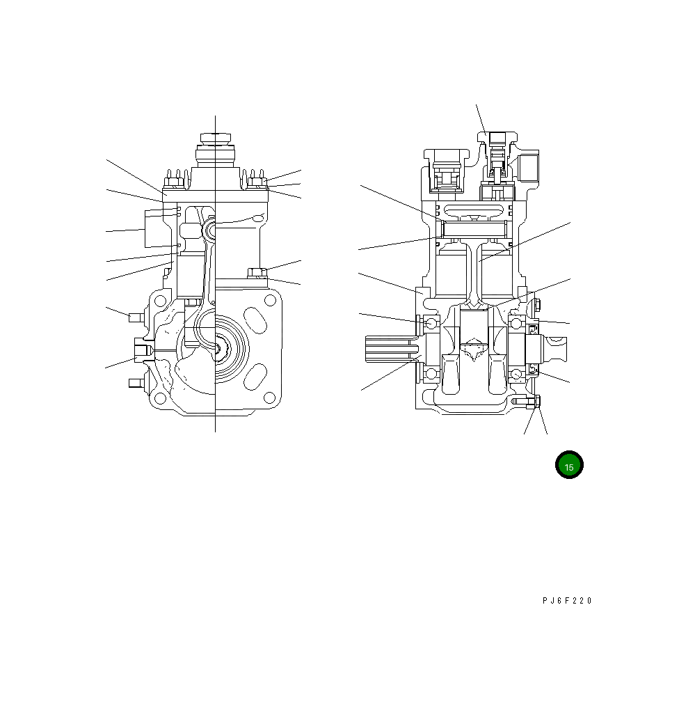 Болт DK001406-1605 Komatsu