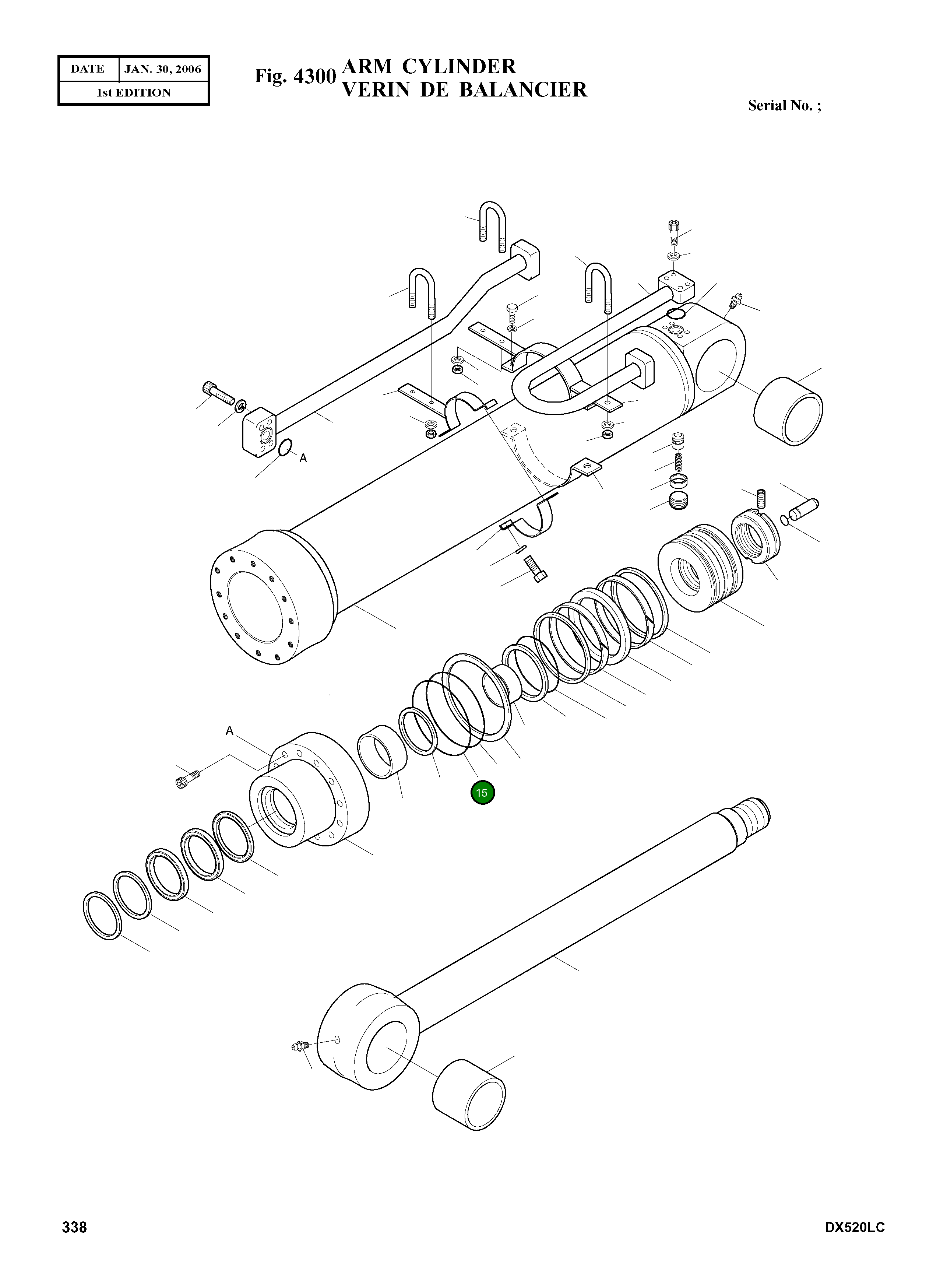 Кольцо уплотнительное (O-Ring) 2180-1216D153 Komatsu