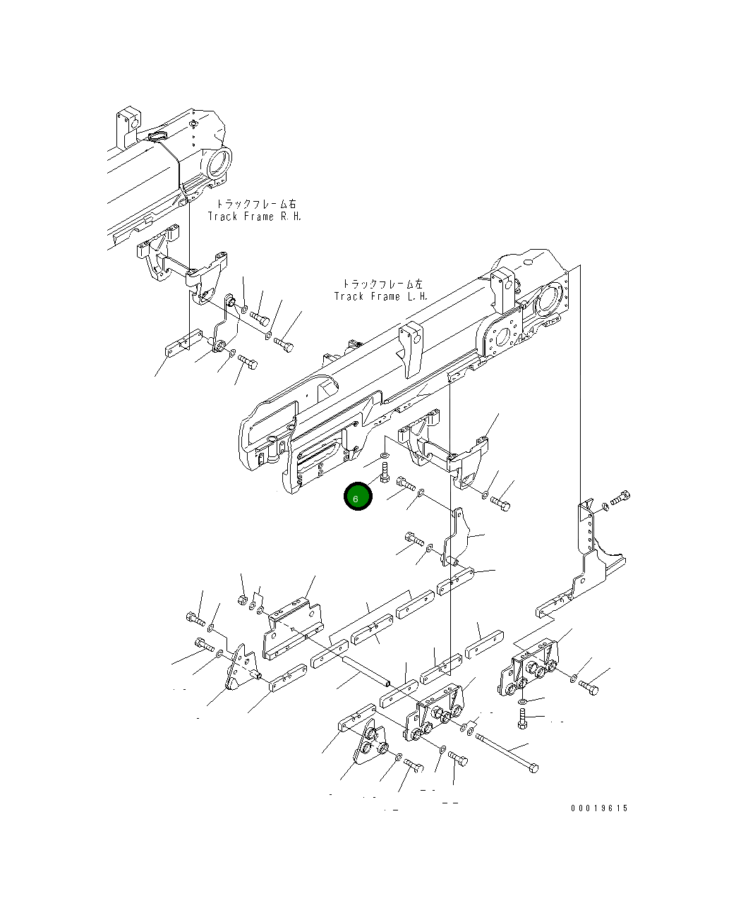 Болт 01011-62235 Komatsu