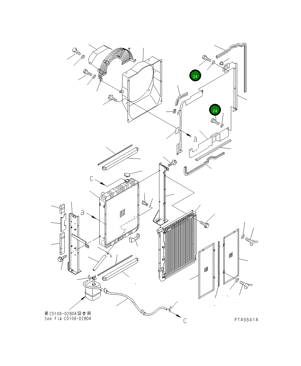 Болт 01010-80814 Komatsu