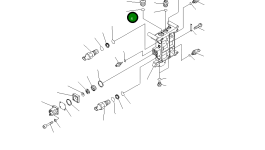 Кольцо уплотнительное (O-Ring) 6560-41-8140 Komatsu
