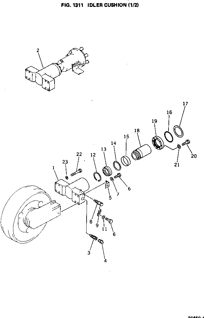 Кольцо уплотнительное (O-Ring) 209-30-15250  Komatsu