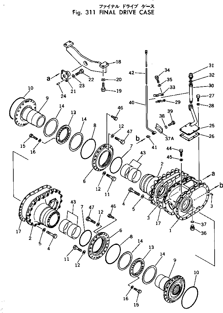 Болт 238-22-11280  Komatsu