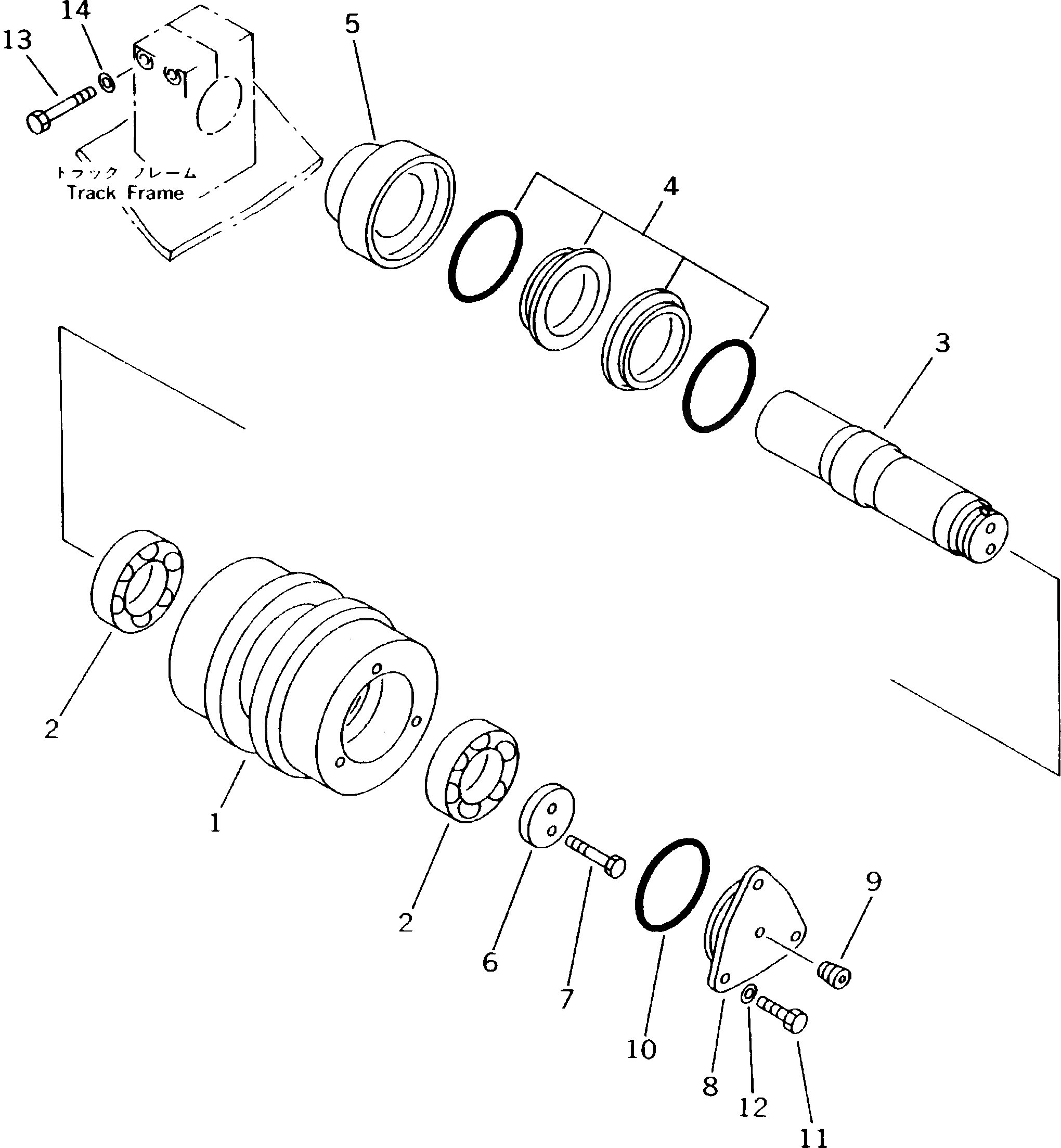Болт 20Y-30-K130001 Komatsu