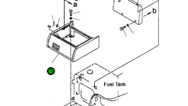 Крышка 20Y-54-A1510  Komatsu