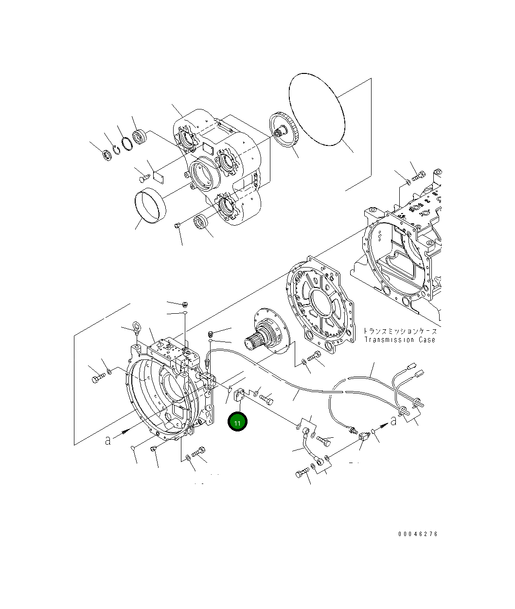 Крышка 569-13-78181  Komatsu