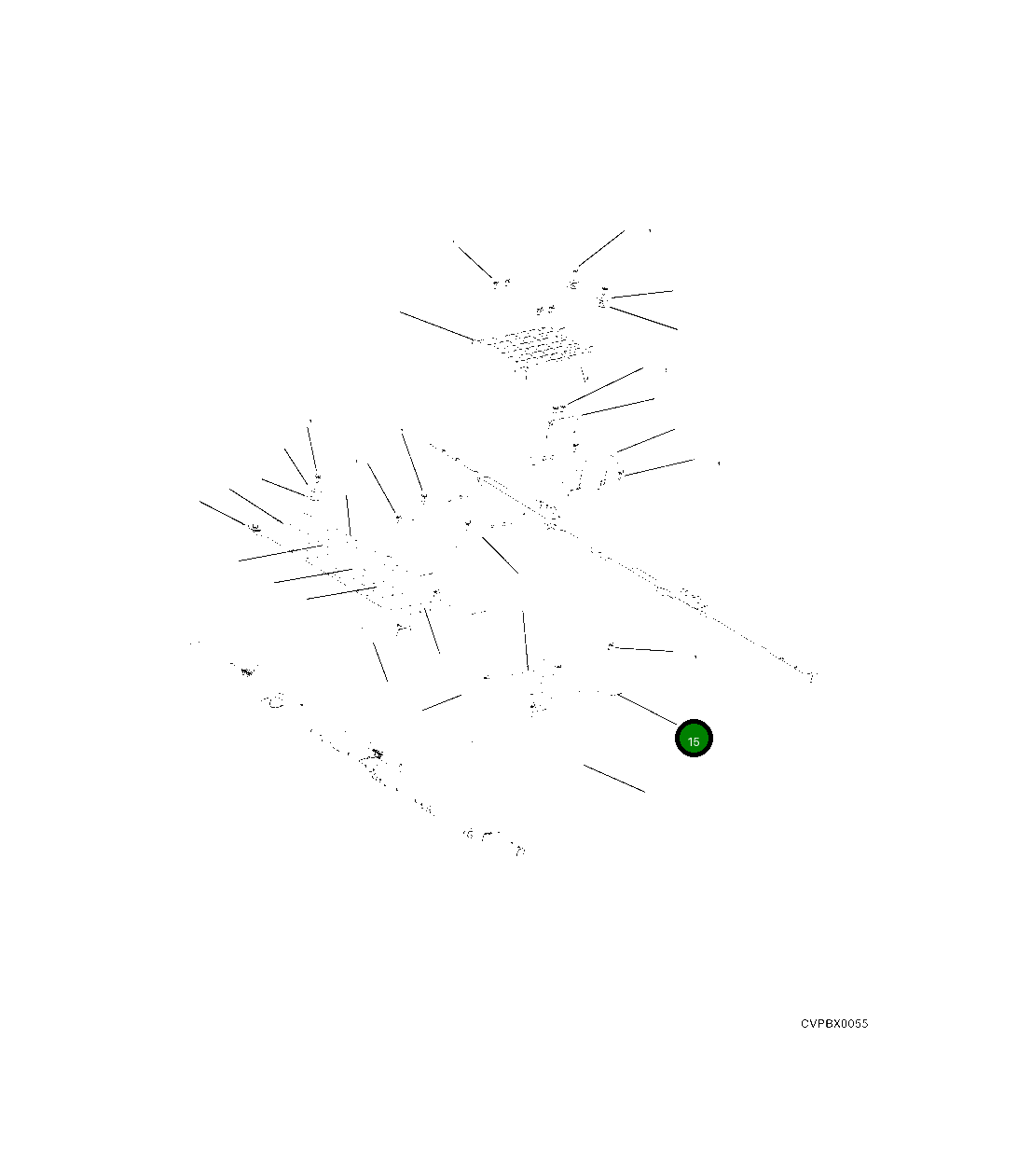 Крышка 2A5-54-11481 Komatsu
