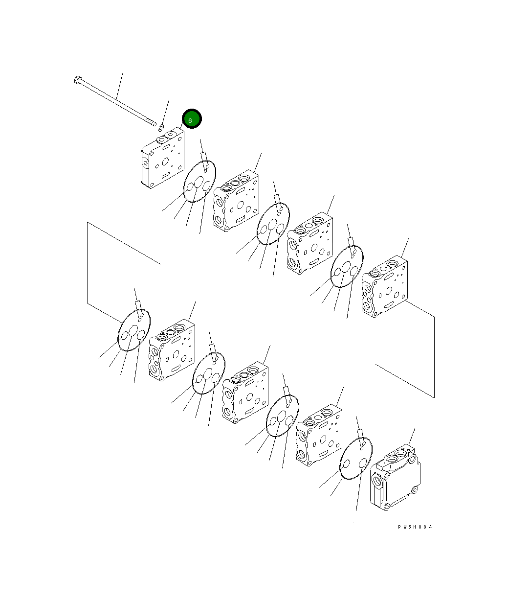 Крышка 723-26-21710 Komatsu