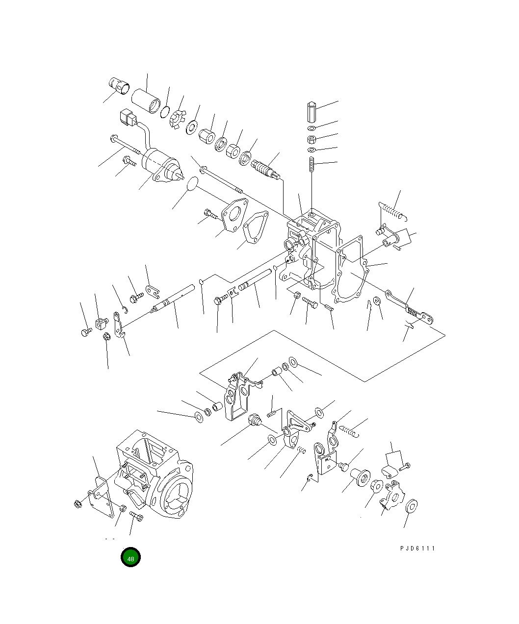 Болт 456-691 Komatsu