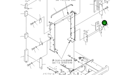 Крышка 8234-03-1431 Komatsu