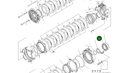 Крышка 14X-15-22371 Komatsu
